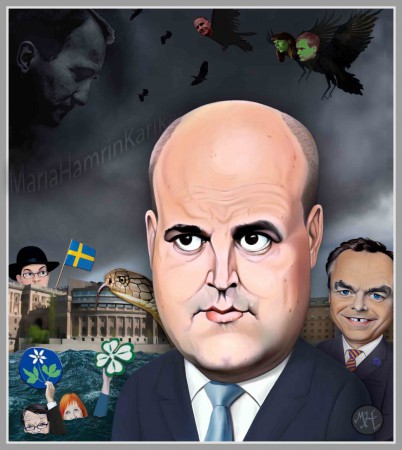 Svenska partiledare. / Swedish party leaders. 